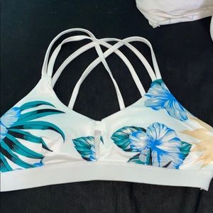 Flower sports bra